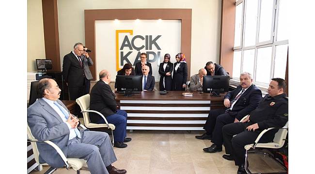 Karaman'da "Açık Kapı" projesi uygulamaya başladı
