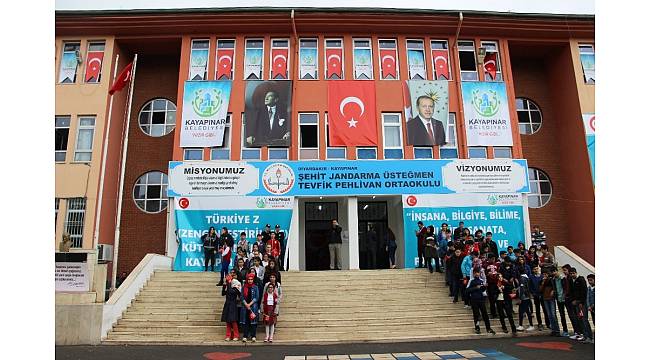 Kayapınar&#39;da 52 adet Z kütüphanenin açılışı yapıldı