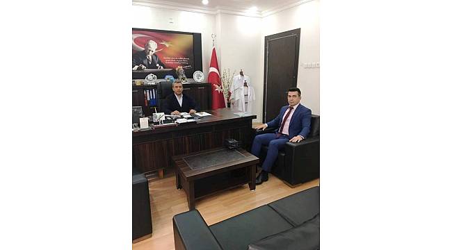 Kaymakam Kılınç'tan başhekime Tıp Bayramı ziyareti