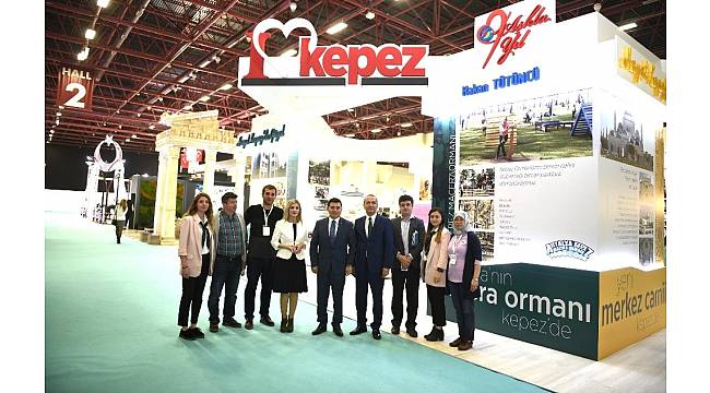 Kepez standına yoğun ilgi