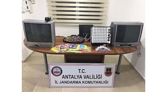 Manavgat'ta kumar baskını