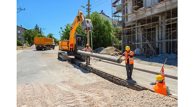 MASKİ Eski Malatya'daki hat çalışmasını tamamladı