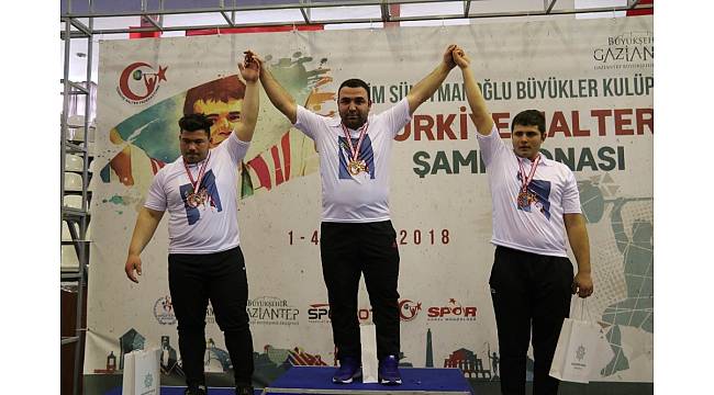 Naim Süleymanoğlu Halter Şampiyonası sona erdi