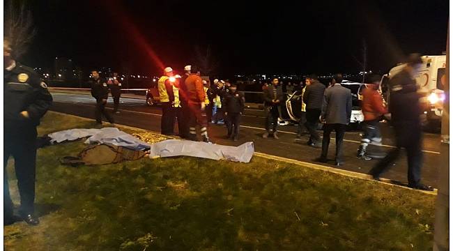 Otomobil ve ambulans çarpıştı: 5 ölü 2 yaralı