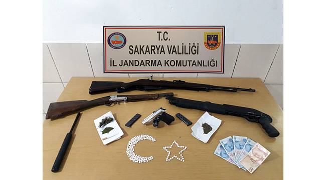 Sakarya'da 180 adet uyuşturucu hap ele geçirildi