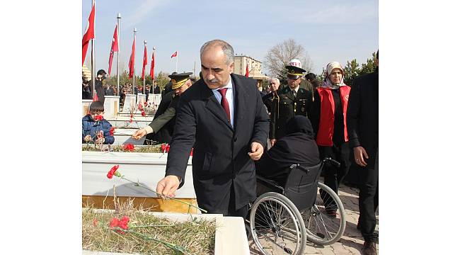 Sivas'ta şehitlere vefa