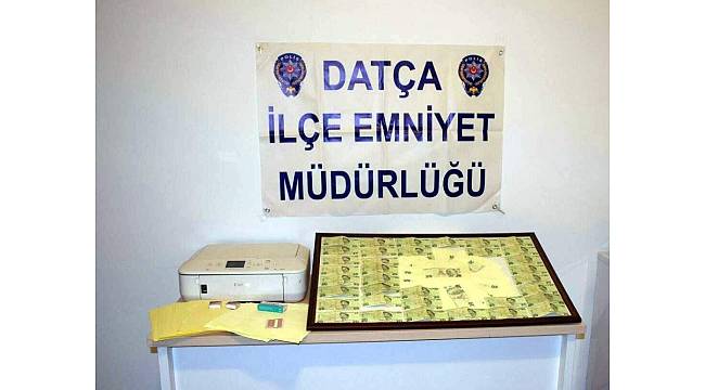 Yazıcıda bastığı sahte paralarla pazarda alışveriş yaptı