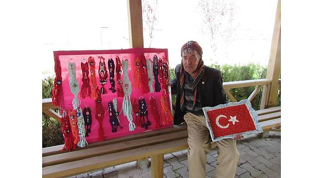 'Bayrakçı Dede'den TSK'nın yerli araçları için nazar boncuğu
