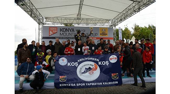 'UCI Dağ Bisikleti Avrupa Şampiyonası' yarışları Konya'da yapıldı