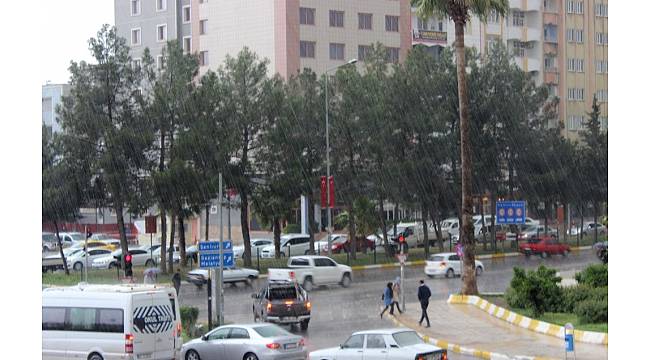 Adıyaman'da kuvvetli yağış