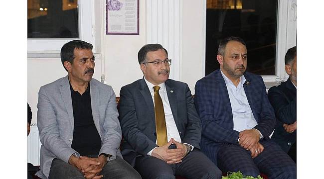 AK Parti İl Başkanı Şahin, SOYDER üyeleriyle bir araya geldi