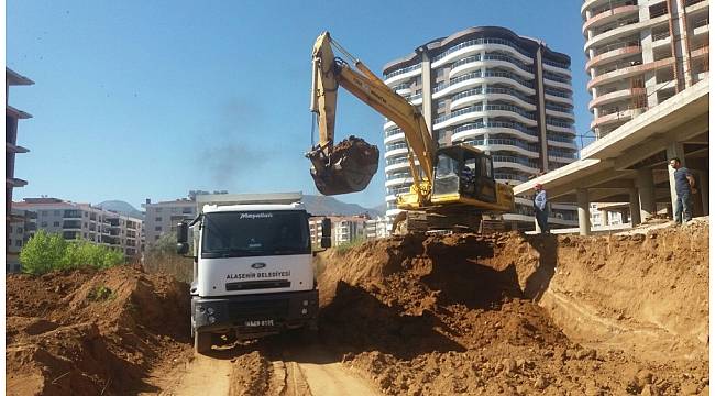 Alaşehir Belediyesinden hummalı çalışma