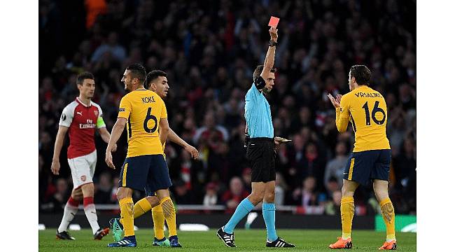 Arsenal, 10 kişi kalan Atletico Madrid&#39;e diş geçiremedi