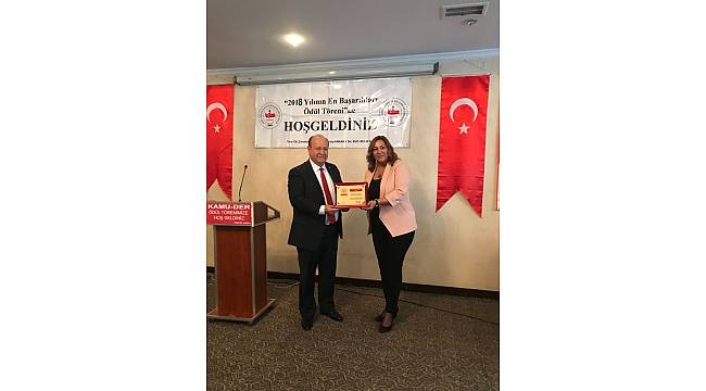 Başkan Özakcan 'Yılın En Başarılı Belediye Başkanı' seçildi