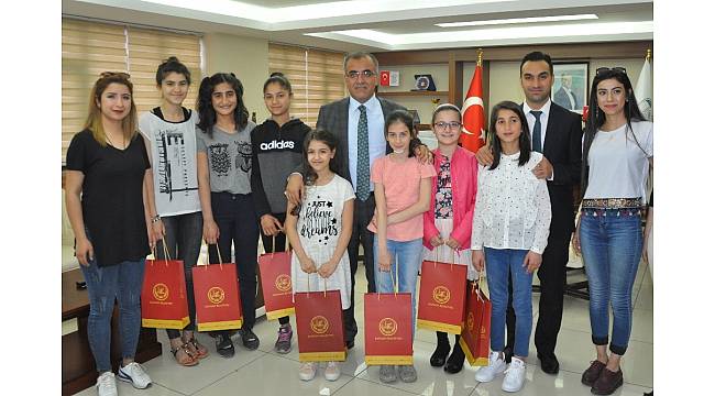 Batman'da başarılı sporcular ödüllendirildi