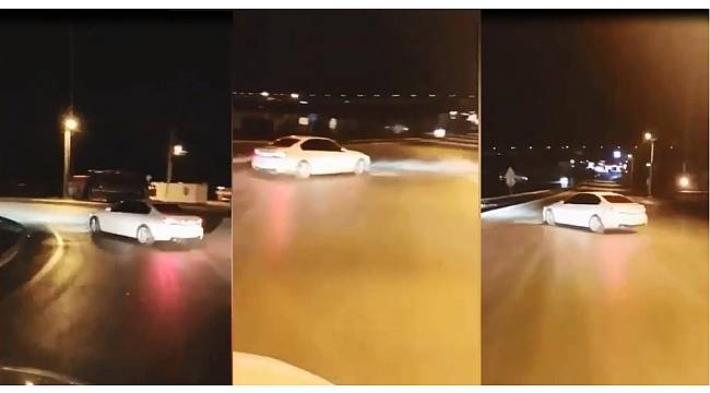 Bursa'da tehlikeli drift