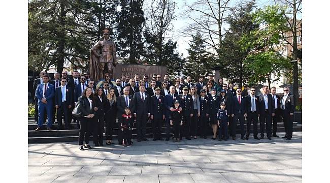 Çorlu&#39;da 10 Nisan Polis Haftası törenle kutlandı