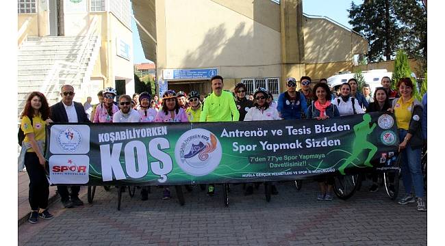 Farkındalık için pedal bastılar