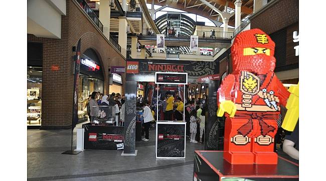 Forum Mersin'de çocuklar 'Ninjago' heyecanı yaşadı