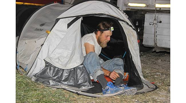 Fransız turist mahalleyi ayağa kaldırdı