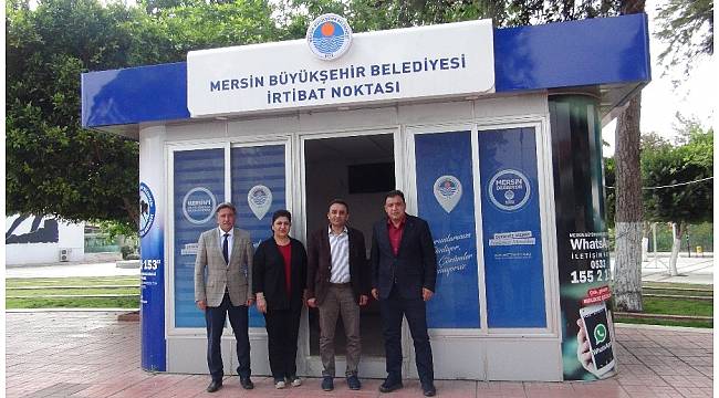 Mersin Büyükşehir Belediyesi, Silifke'de irtibat noktası açtı