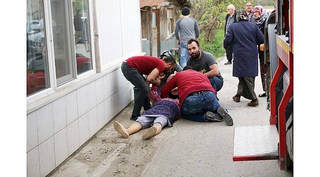 Sakarya'da iki katlı evde çıkan yangın paniğe neden oldu
