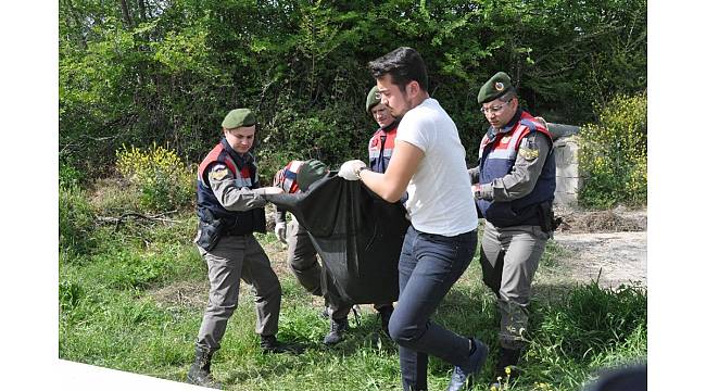 Su kuyusunda yakılmış erkek cesedi bulundu