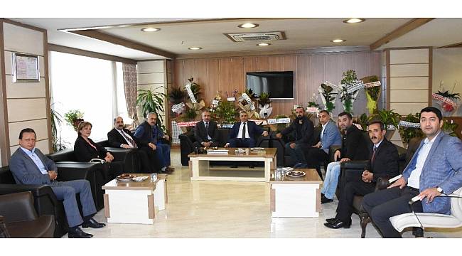 TSYD'den TSO'ya hayırlı olsun ziyareti
