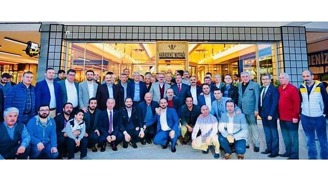 Valiler, Emniyet Müdürü Uzunkaya'nın veda yemeğinde buluştu