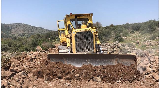 Yunusemre'de ova yolları düzenleniyor