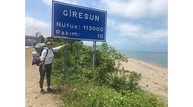 50 kez otostopla araç değiştirip, 1 haftada Karadeniz'i gezdiler