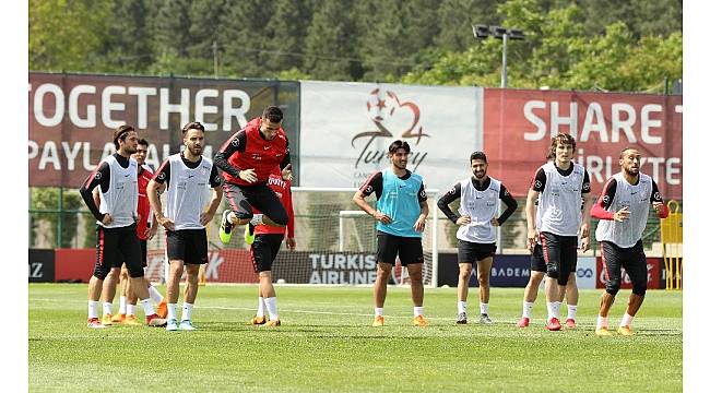 A Milli Takım hazırlıklarını sürdürdü