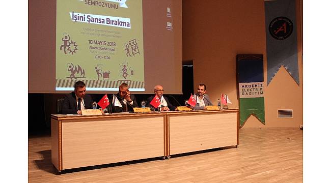 AEDAŞ ve AÜ, 'İşini şansa bırakma' dedi