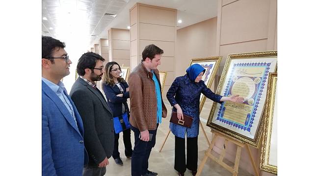 Ağrı'da Hüsn-ü Ziynet" isimli Tezhip Sergisi