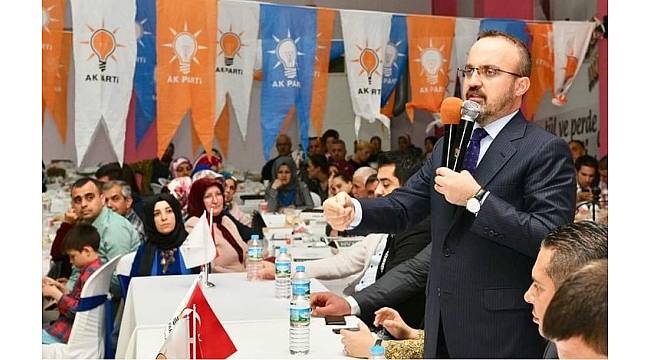 AK Partili Turan, Biga İlçe Teşkilatının iftar programına katıldı