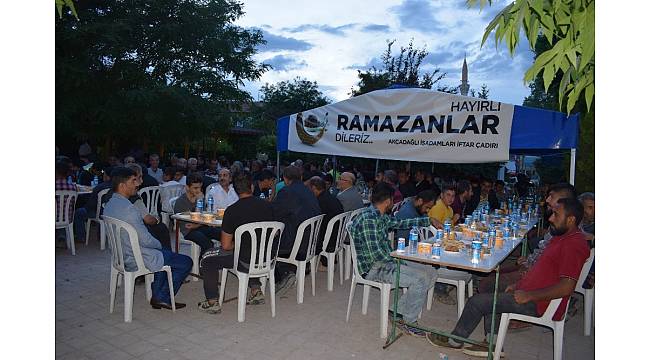 Akçadağ'da İftar Çadırı ramazan boyu hizmet verecek