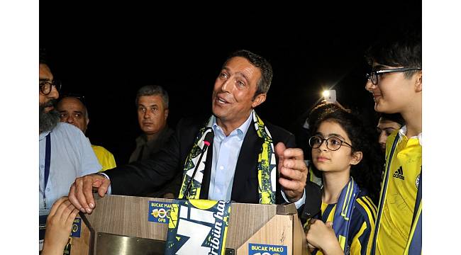 Ali Koç Antalya'da Fenerbahçeli taraftarlarla buluştu