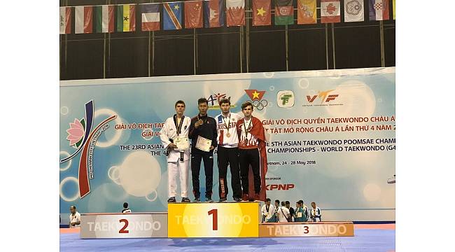 Alican Özcan&#39;dan bronz madalya