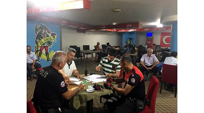 Antalya'da kumar oynayanlara ceza yağdı
