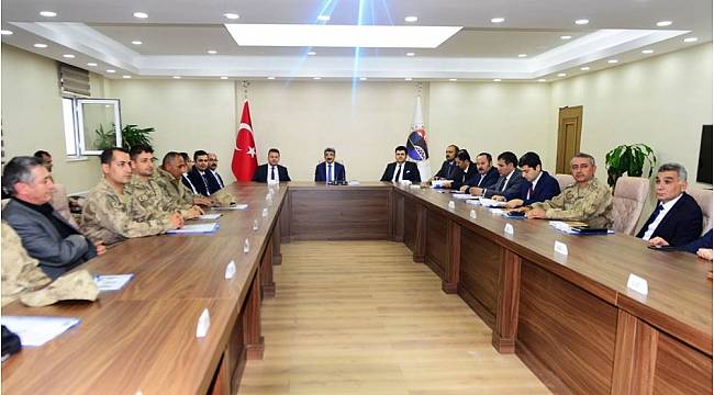 Ardahan'da "Seçim Güvenliği" toplantısı yapıldı