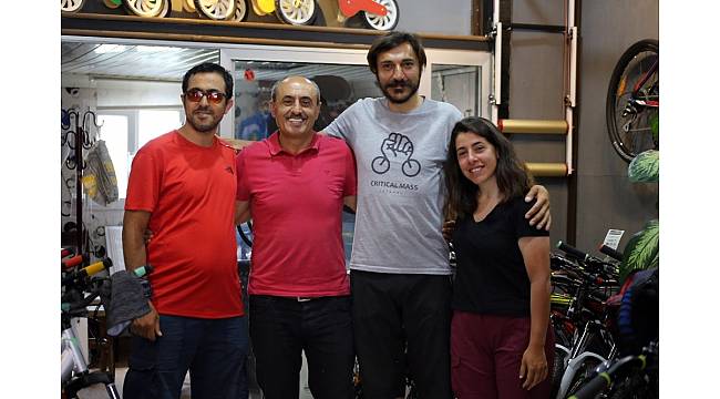 Ardahan&#39;dan başlayan pedal arkadaşlığı Malatya&#39;ya ulaştı