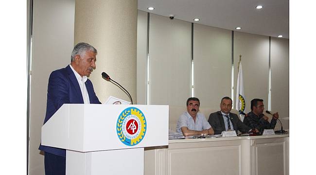 ATSO'da yeni dönemin ilk meclis toplantısı gerçekleştirildi