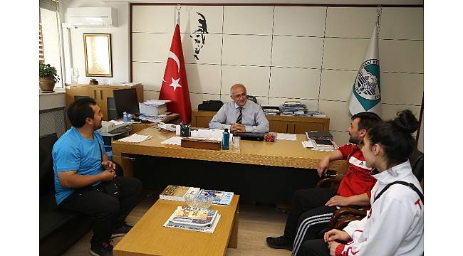 Başarılı sporcuya 20 altın