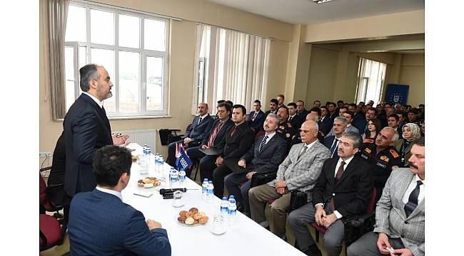 Başkan Aktaş'tan itfaiye komuta merkezine ziyaret