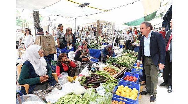 Başkan Böcek, Kumluca'da