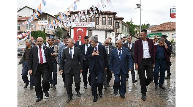 Başkan Tuna Ayaş'ta