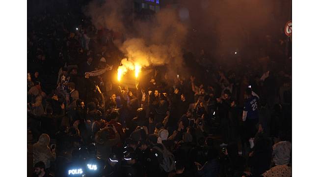 BB Erzurumspor Süper Lig sevinci