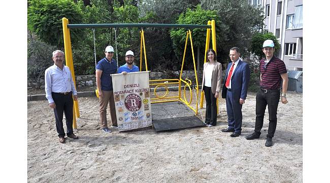 Buldan'da 'Çocuk Engelli Parkları' hizmete girdi