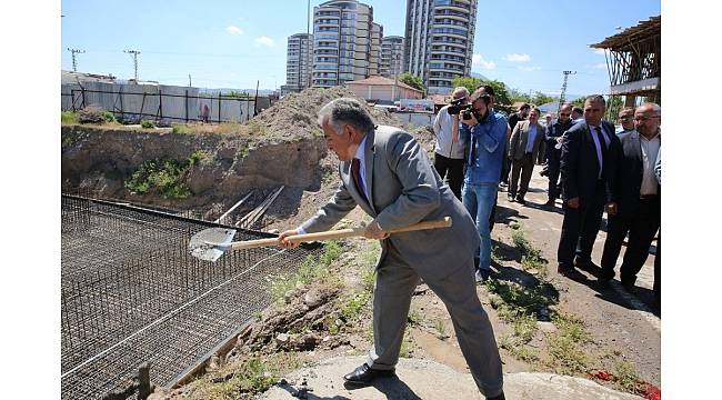 Cavit Yurttaş Camii'nin temeli törenle atıldı