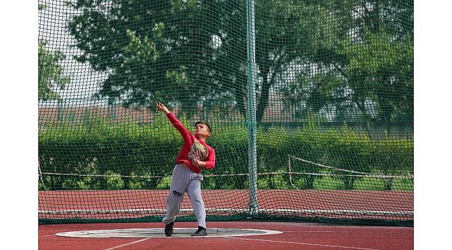 Çocukların 'mini olimpiyat' heyecanı